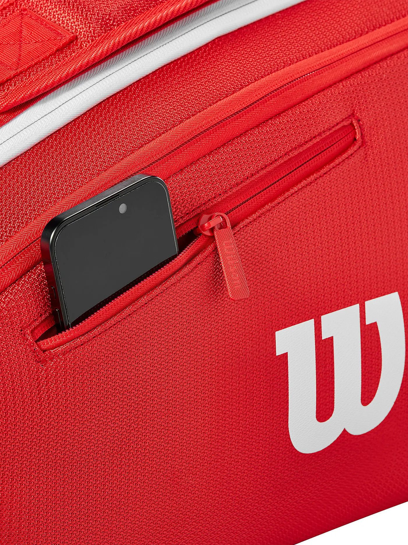 WILSON | Tennistasche Super Tour Red Collection 12er | rot