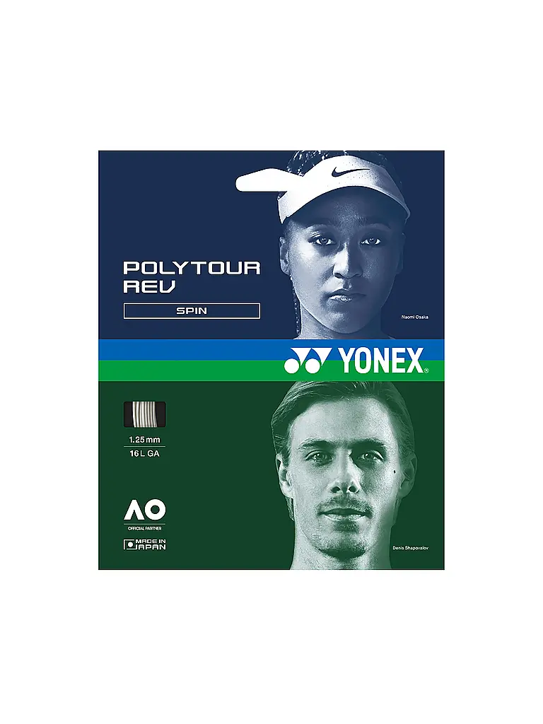 YONEX | Tennissaite Poly Tour Rev | Weiss