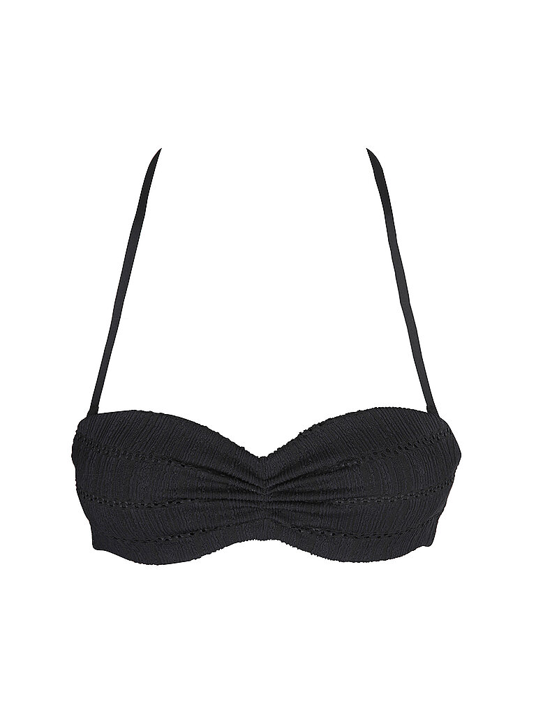 YSABEL MORA Bikinioberteil Bendeau Push-Up Polyester Schwarz