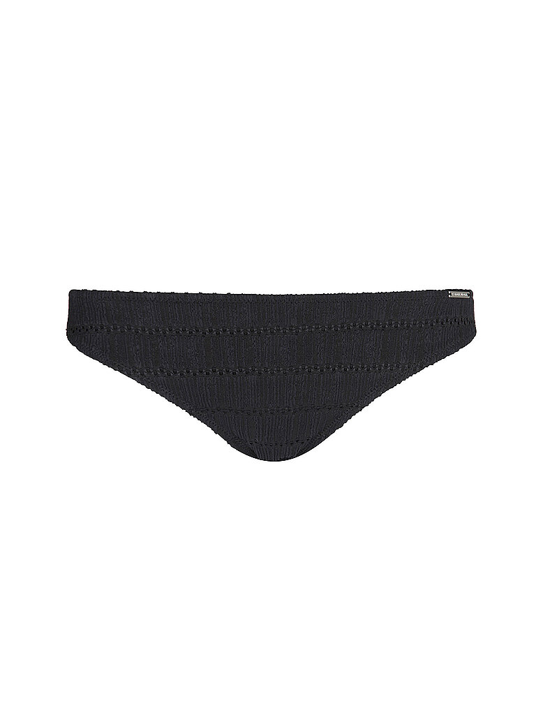 YSABEL MORA Bikinihose Panty Struktur Polyester-Esla schwarz