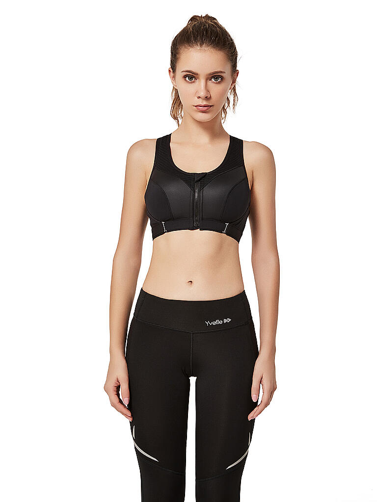 YVETTE | Damen Sport-BH  Active 2 High Support | schwarz