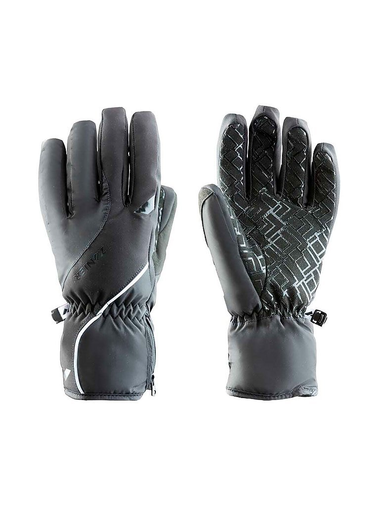 ZANIER Damen Skihandschuhe Seefeld.STX schwarz | 6,5