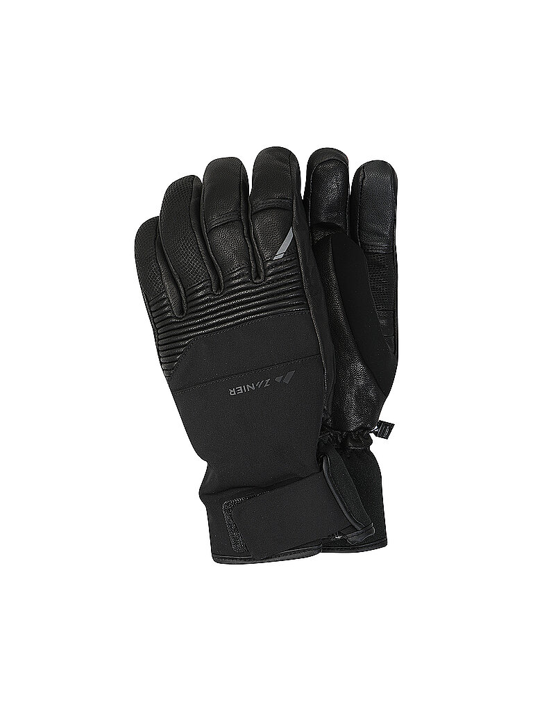 Zanier Guide.STX Ski Gloves LOFT Ziegenleder Schwarz