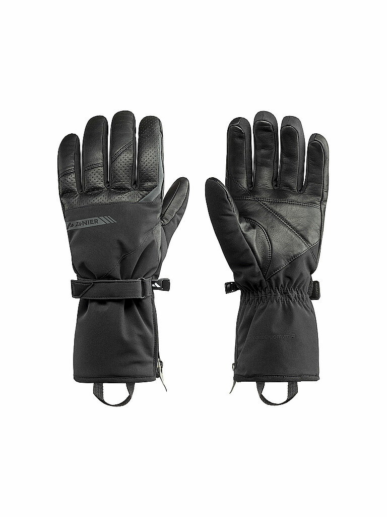 Zanier Ski-Handschuh Gerlos Neopren Schwarz
