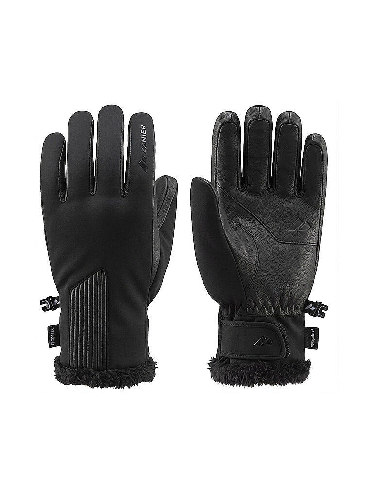 ZANIER Damen Skihandschuhe Lech STX schwarz | 6,5