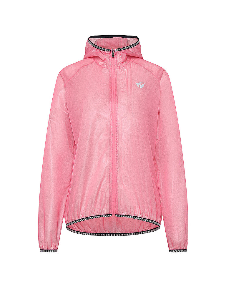 Damen Regenjacke Natina Hoodie pink 40 W