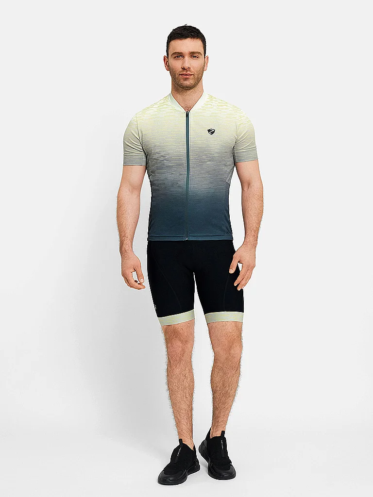 Radtrikot ZIENER "NELETE-Z", Herren, Gr. 58, grau, Obermaterial: 100% Polyester; Obermaterial 2: 90% Polyester, 10% Elasthan, Trikots - Bild 3
