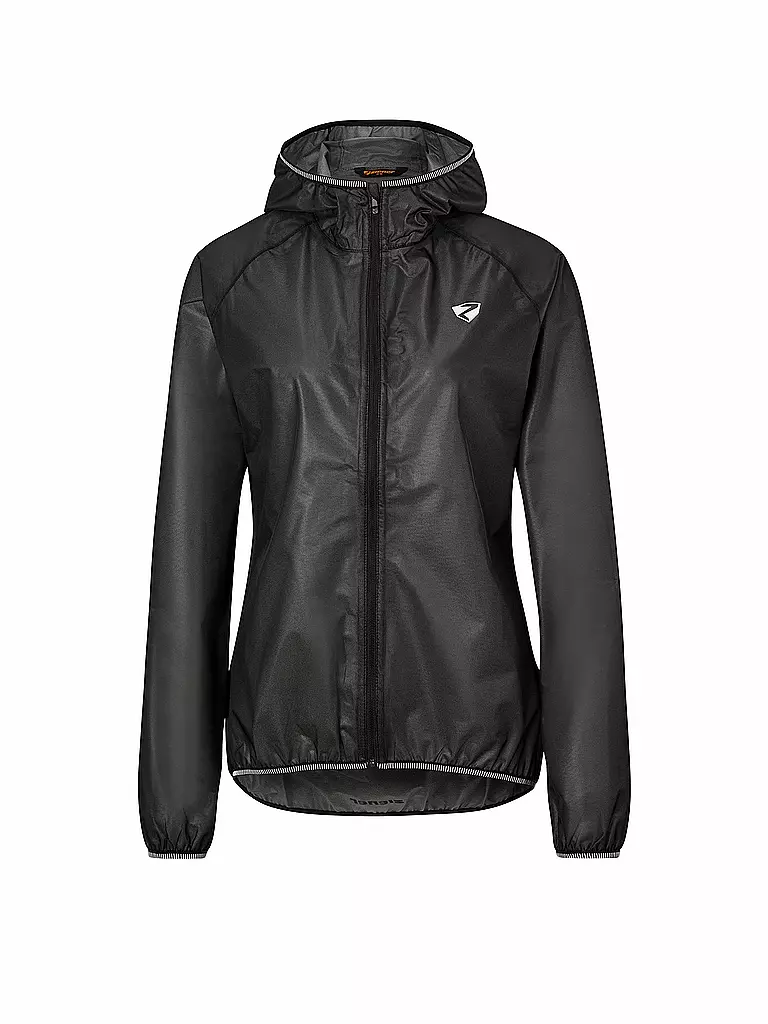 ZIENER | Damen Rad Regenjacke Natina | schwarz