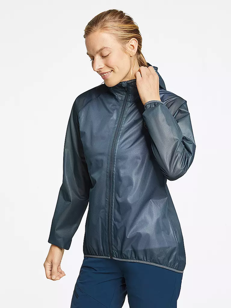 ZIENER | Damen Rad Regenjacke Natina | dunkelblau