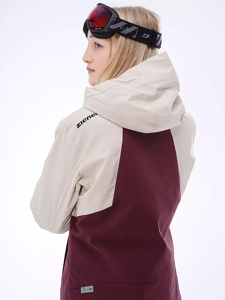 ZIENER | Damen Skijacke Tayara | dunkelrot