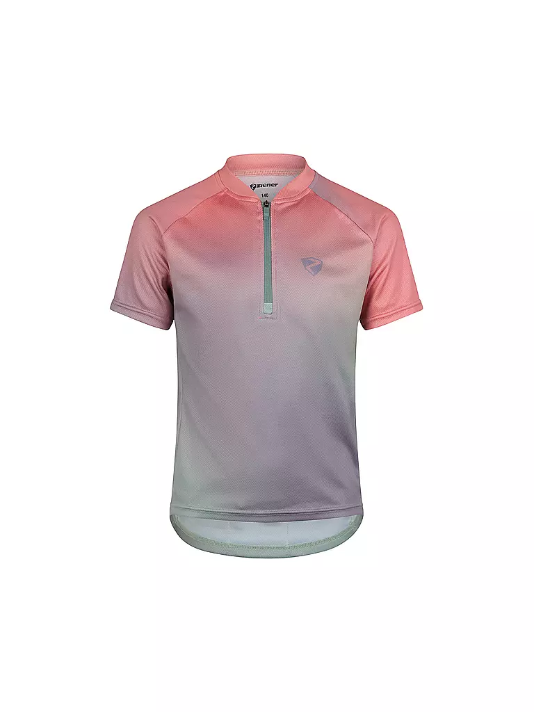 ZIENER | Kinder Radtrikot Nestel | bunt