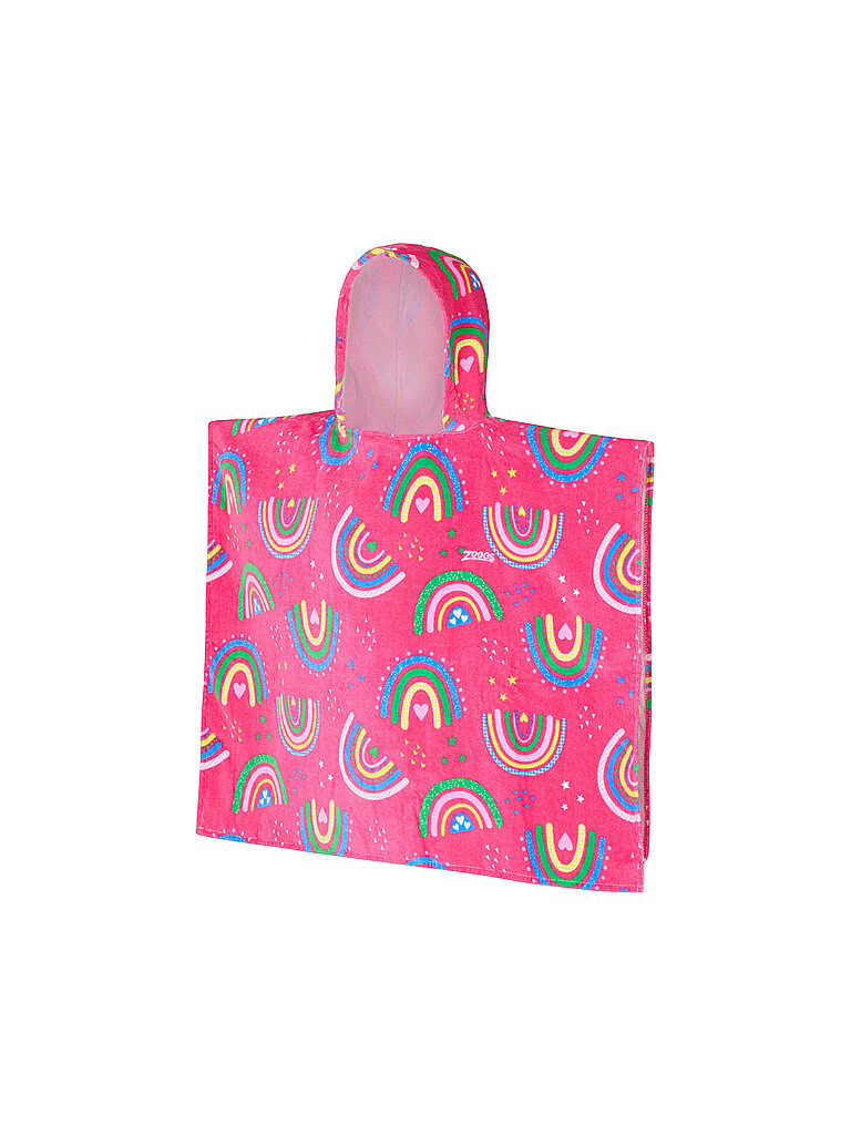 ZOGGS Kinder Poncho pink | 5-10 Jahre